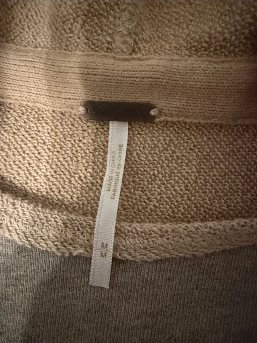 Free People Lazy Daze Pieced Hoodie in Kaleidoscope Combo